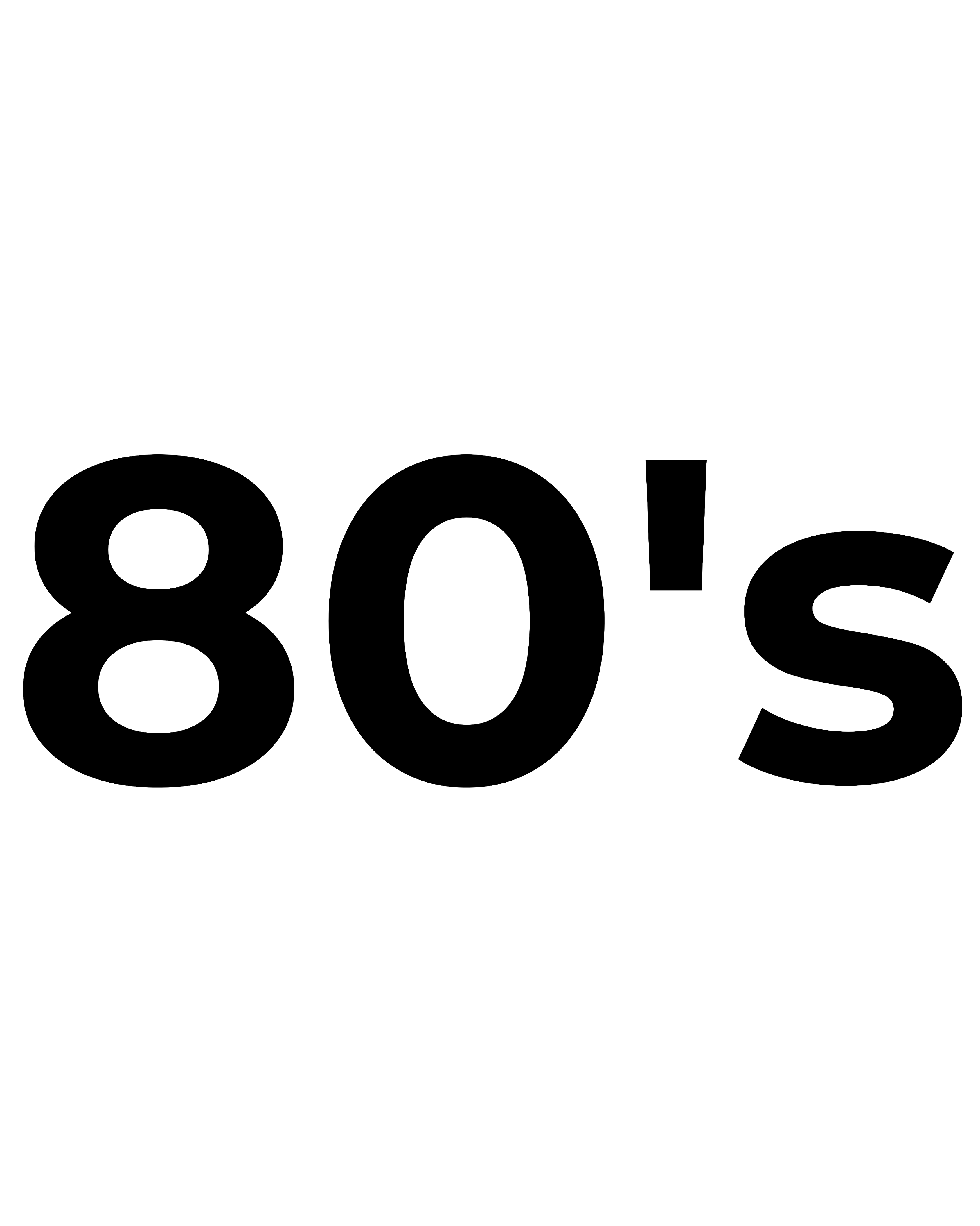 80's