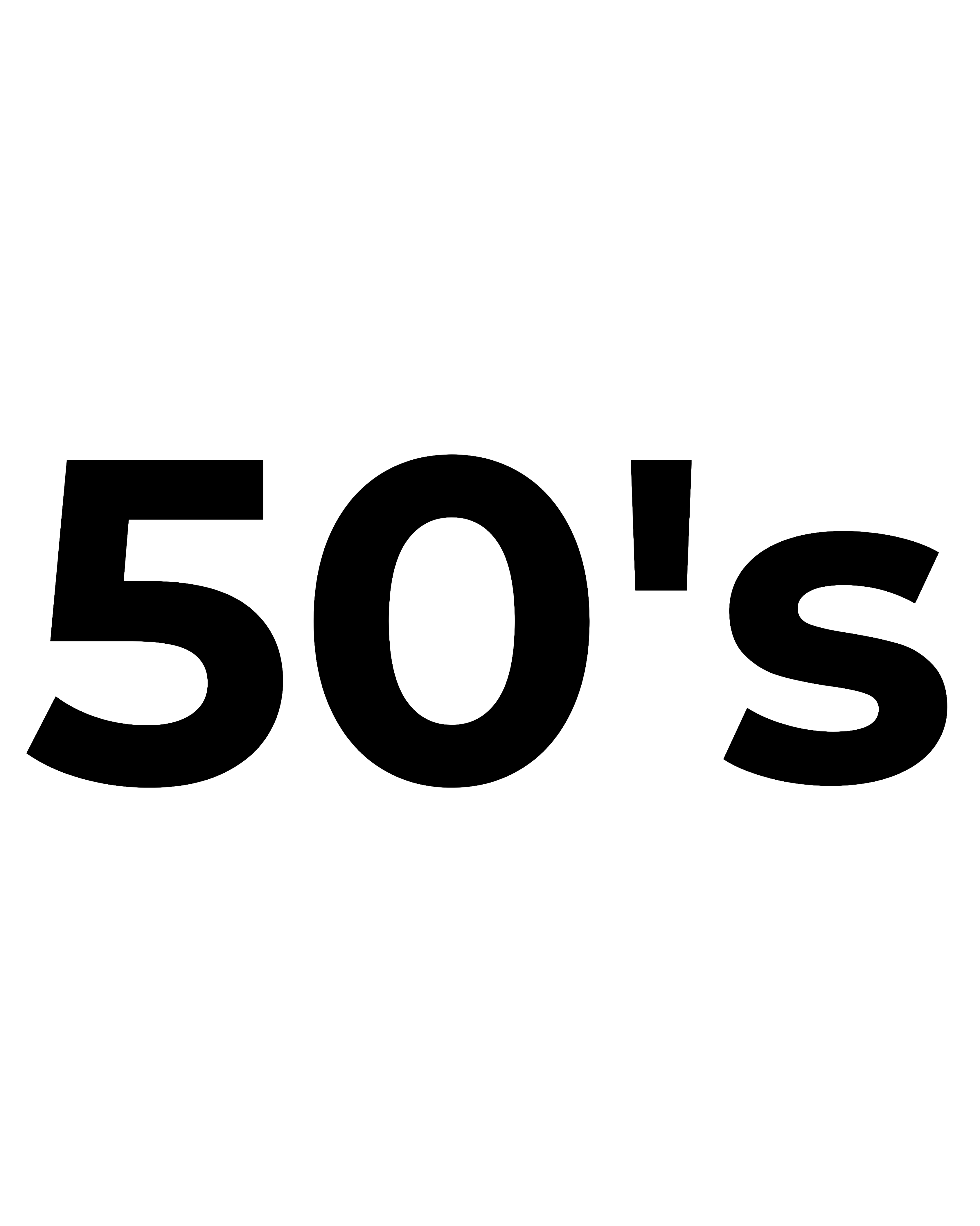 50's
