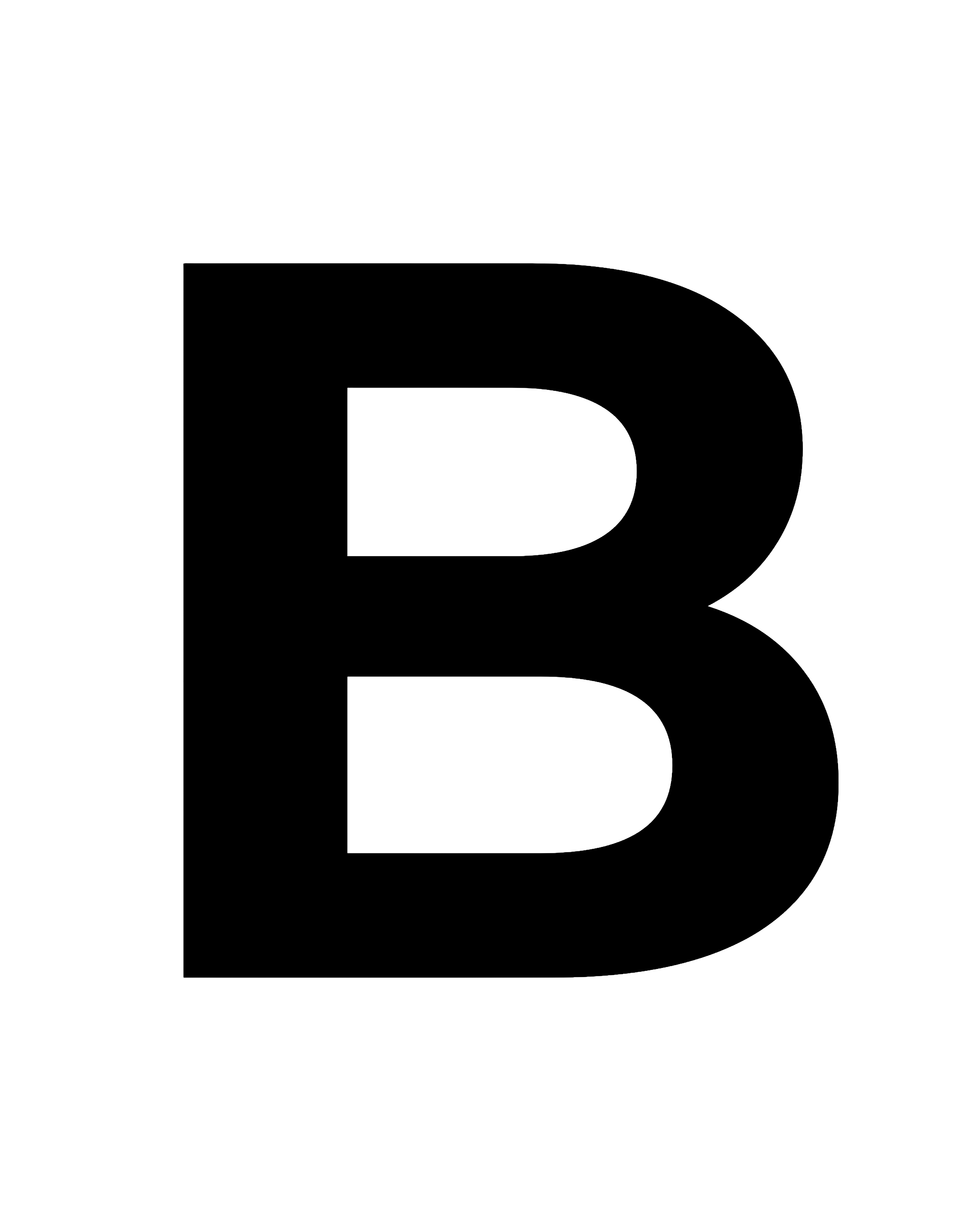 B