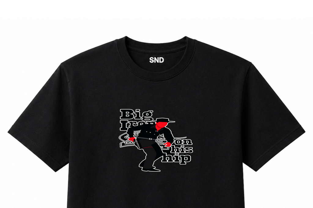Big Iron on his hip | Inspired T-Shirt