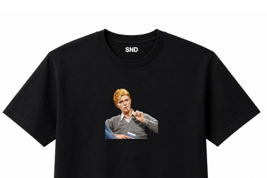 Good morning | Bowie interview inspired T-shirt