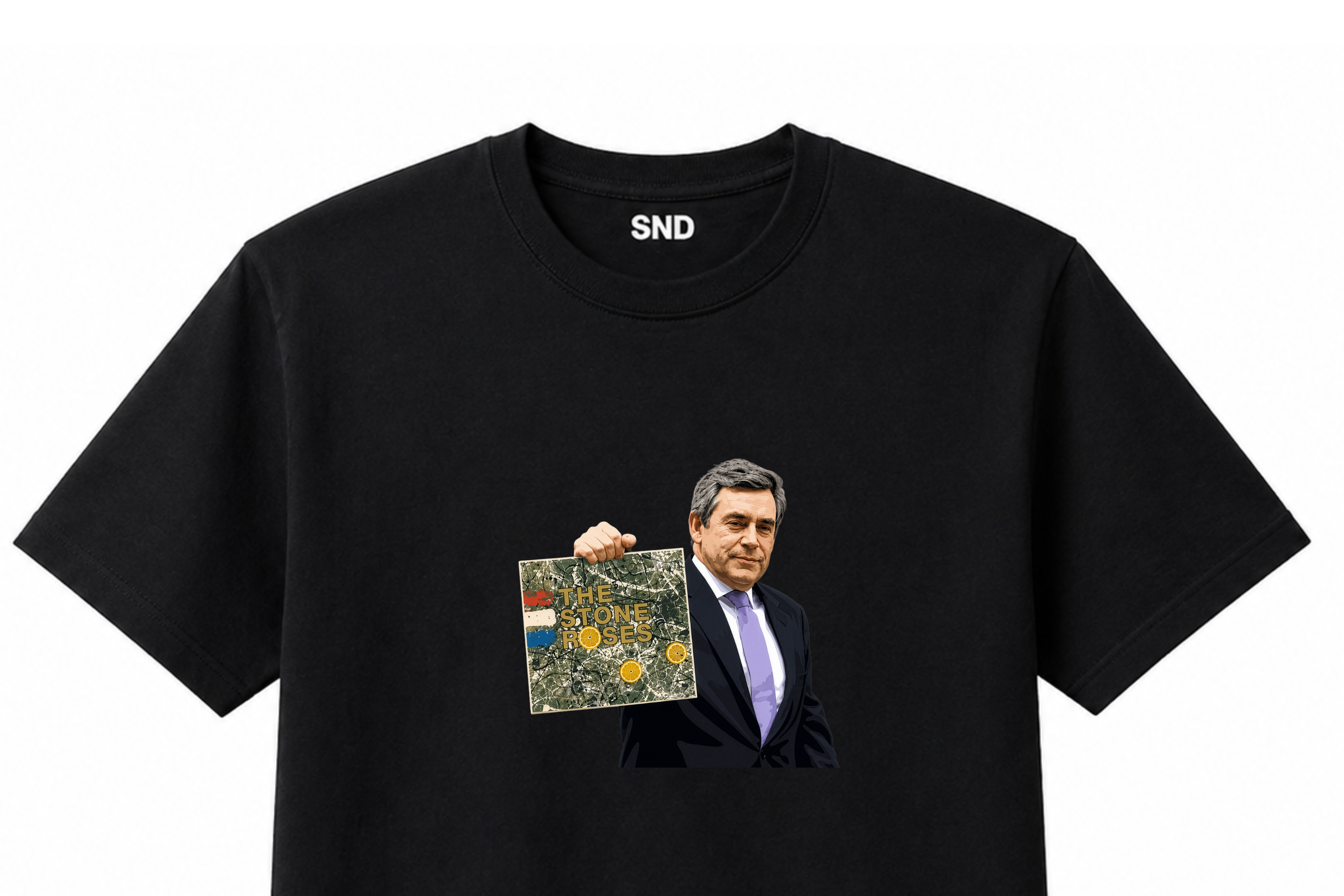 Gordon Brown | Stone Roses T shirt