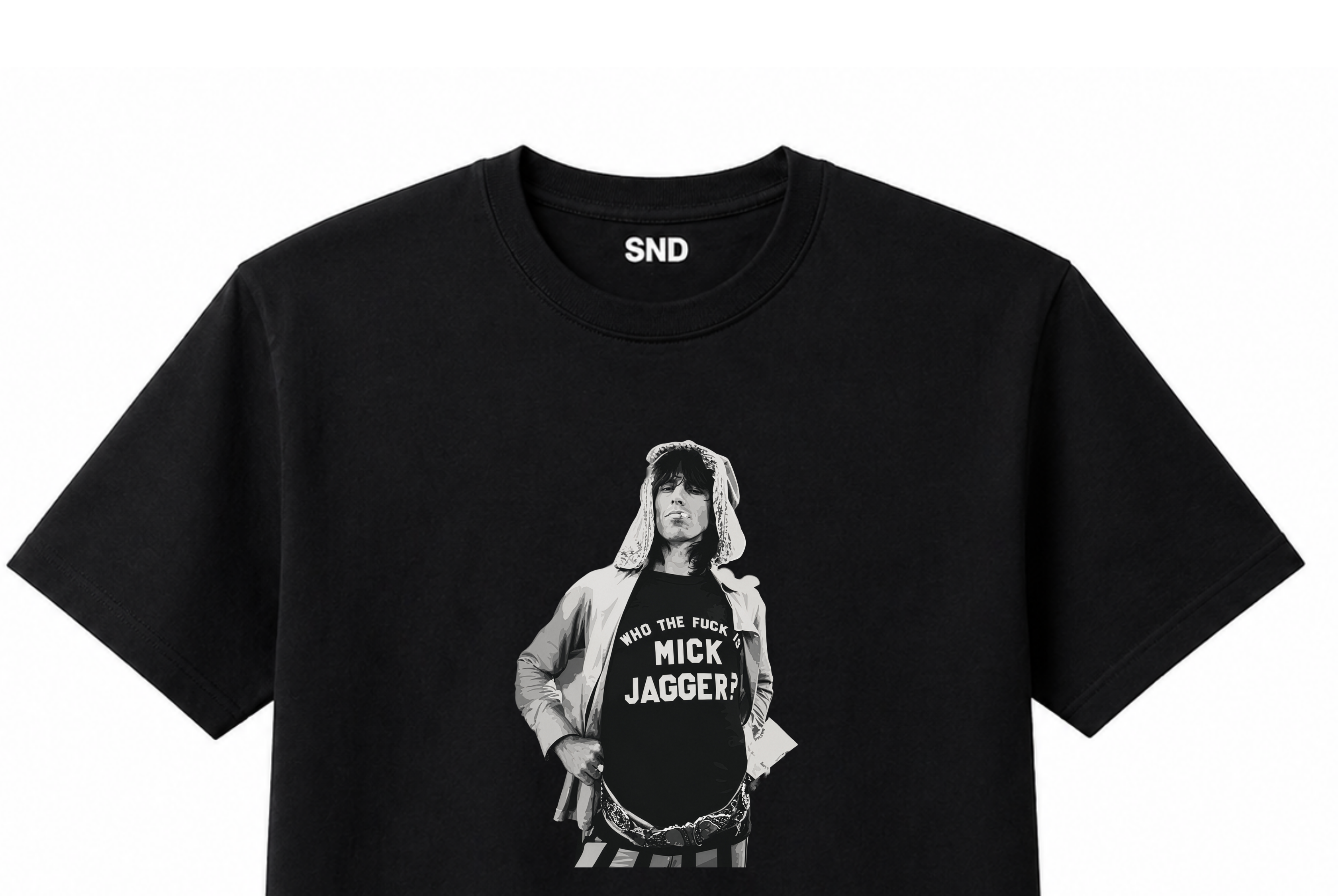Who the f%ck is Mick Jagger | tribute T-Shirt