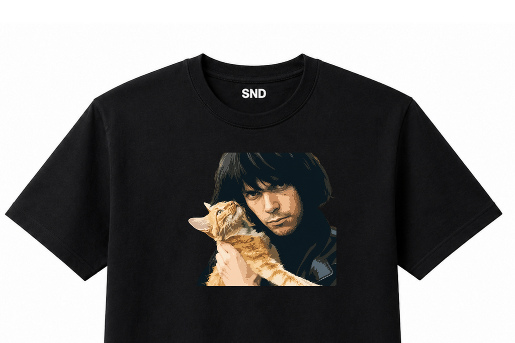 Animal | Neil Young Cat Inspired T-Shirt