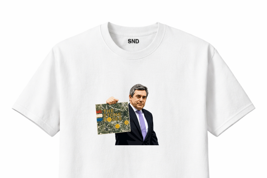 Gordon Brown | Stone Roses T shirt