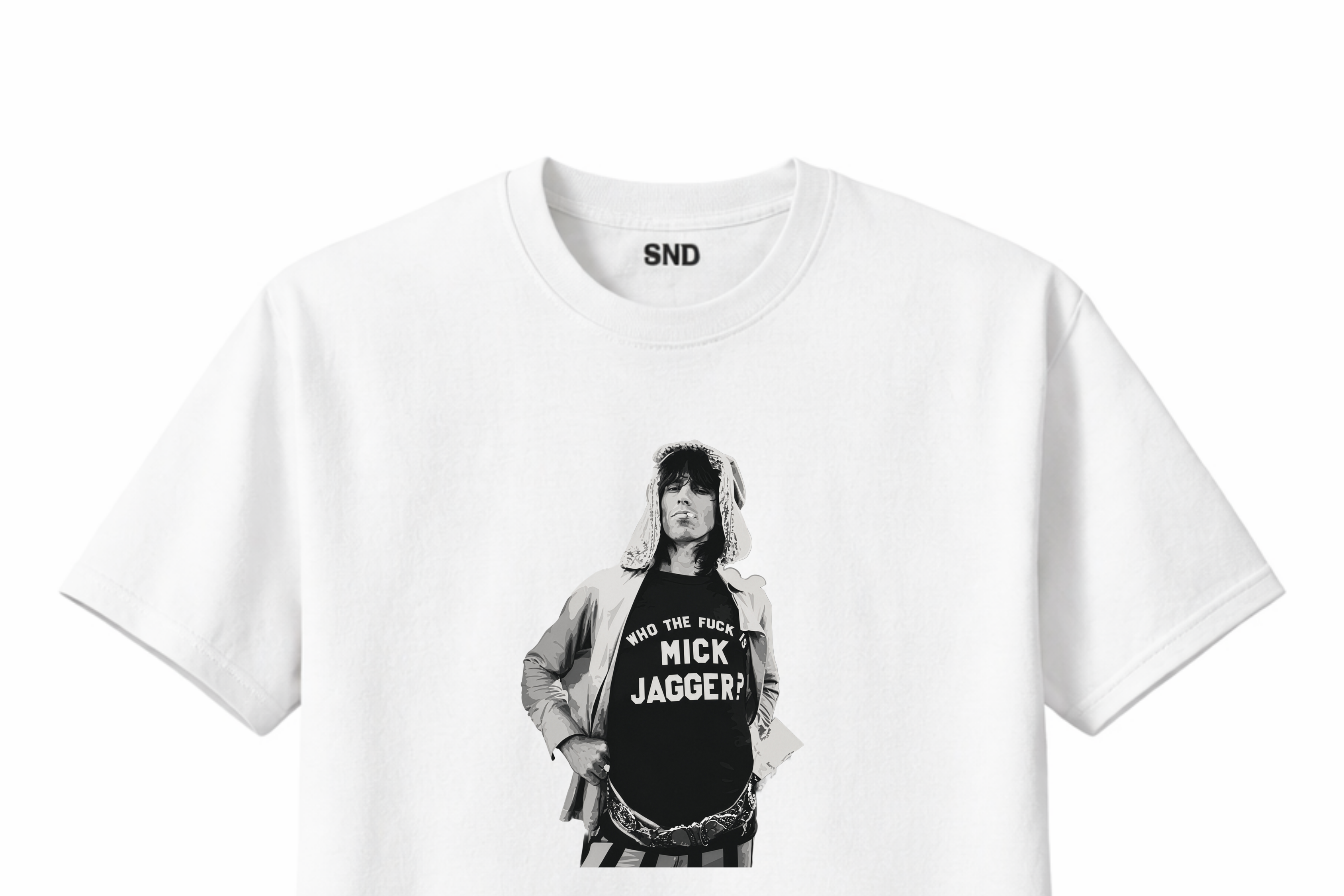 Who the f%ck is Mick Jagger | tribute T-Shirt